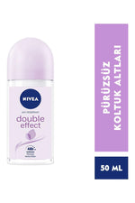 Nivea Double Effect Roll On 50 ml 3 Adet