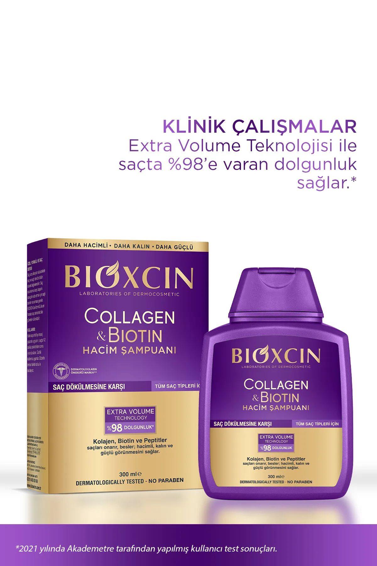 Bioxcin Collagen Biotin Hacim Veren Şampuan 300 ml - İkincisi %50 İndirimli