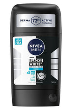 Nivea Men Black White Invisible Fresh Stick Deodorant 50 ml