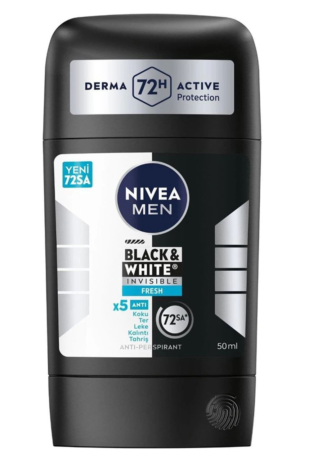 Nivea Men Black White Invisible Fresh Stick Deodorant 50 ml