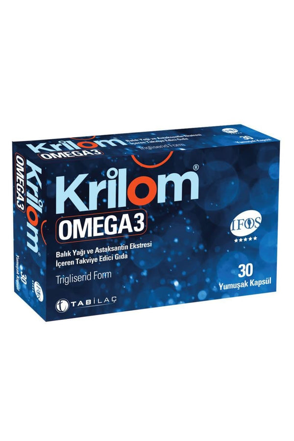 Krilom Omega 3 30 Yumuşak Kapsül
