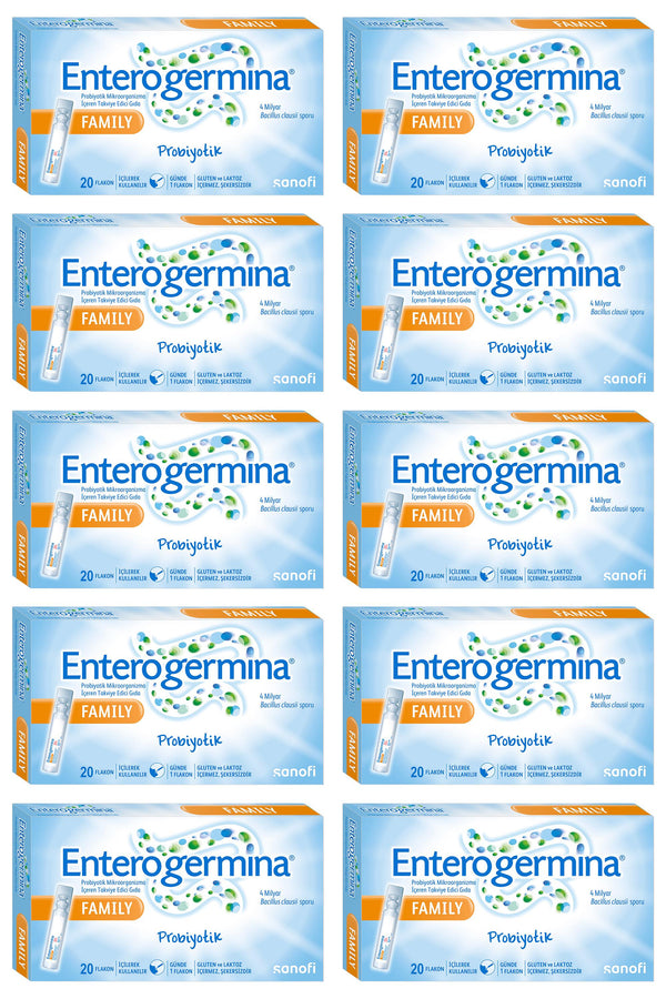 Enterogermina Family 5 ml x 20 Flakon 10'lu