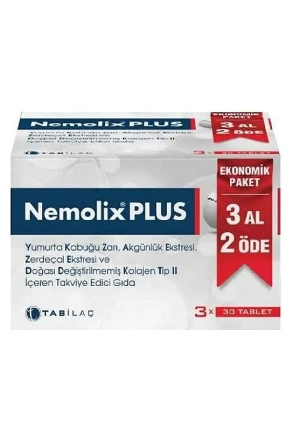 Nemolix Plus 30 Tablet - 3 Al 2 Öde