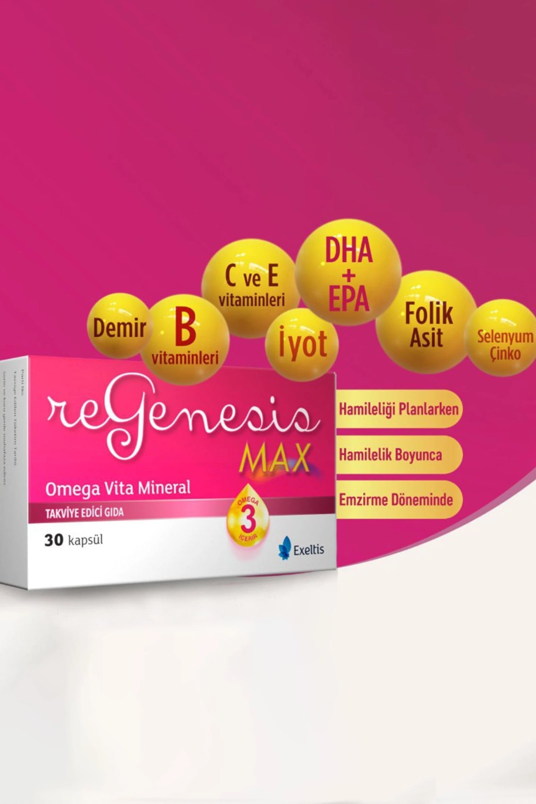 Regenesis Max 30 Kapsül 5'li