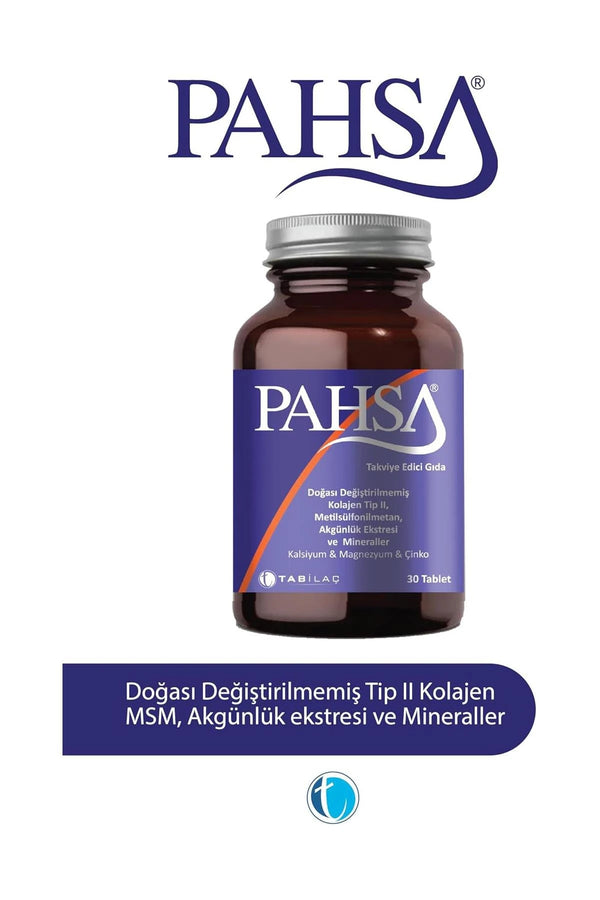 Pahsa Tip II Kolajen - 30 Tablet