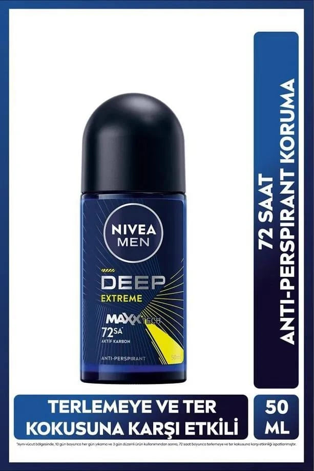Nivea Men Deep Extreme Roll On 50 ml