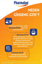 Pharmaton Vitality 30 Tablet 4 Adet