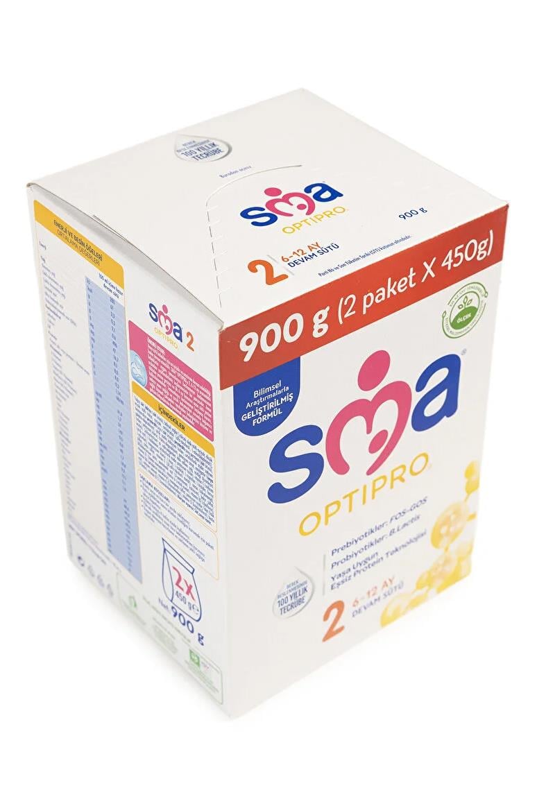 SMA Optipro 2 Probiyotik Devam Sütü 6-12 Ay 900 gr