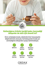 Ocean Multi Vitamin Mineral Balık Yağı Bal ve Portakal Aromalı 150 ml 3 Adet