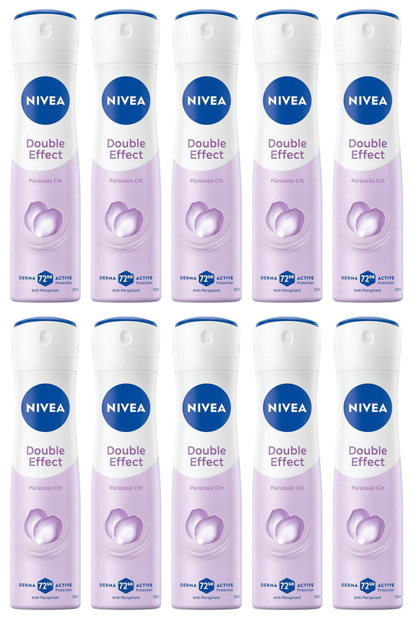 Nivea Double Effect Deodorant 150 ml 10 Adet