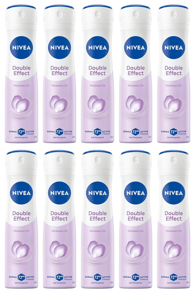 Nivea Double Effect Deodorant 150 ml 10 Adet