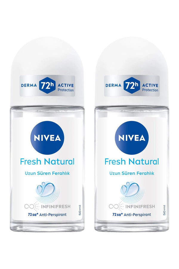 Nivea Fresh Natural Roll on 50 ml 2 Adet