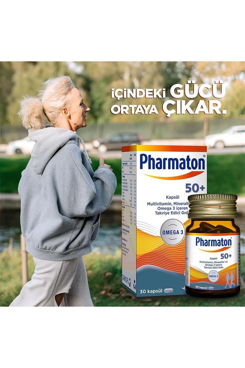 Pharmaton 50+ 30 Kapsül 5 Adet