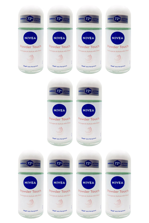 Nivea Powder Touch Roll On 50 ml 10 Adet