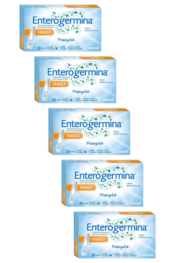 Enterogermina Family 5 ml x 20 Flakon 5'li