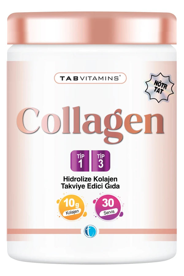 Tabvitamins Hidrolize Kollajen Tip 1-3 30 Servis
