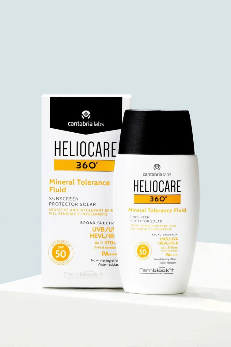 Heliocare 360 Mineral Tolerance Fluid Güneş Koruma Kremi Spf 50 50 ml Hasas Ciltler İçin