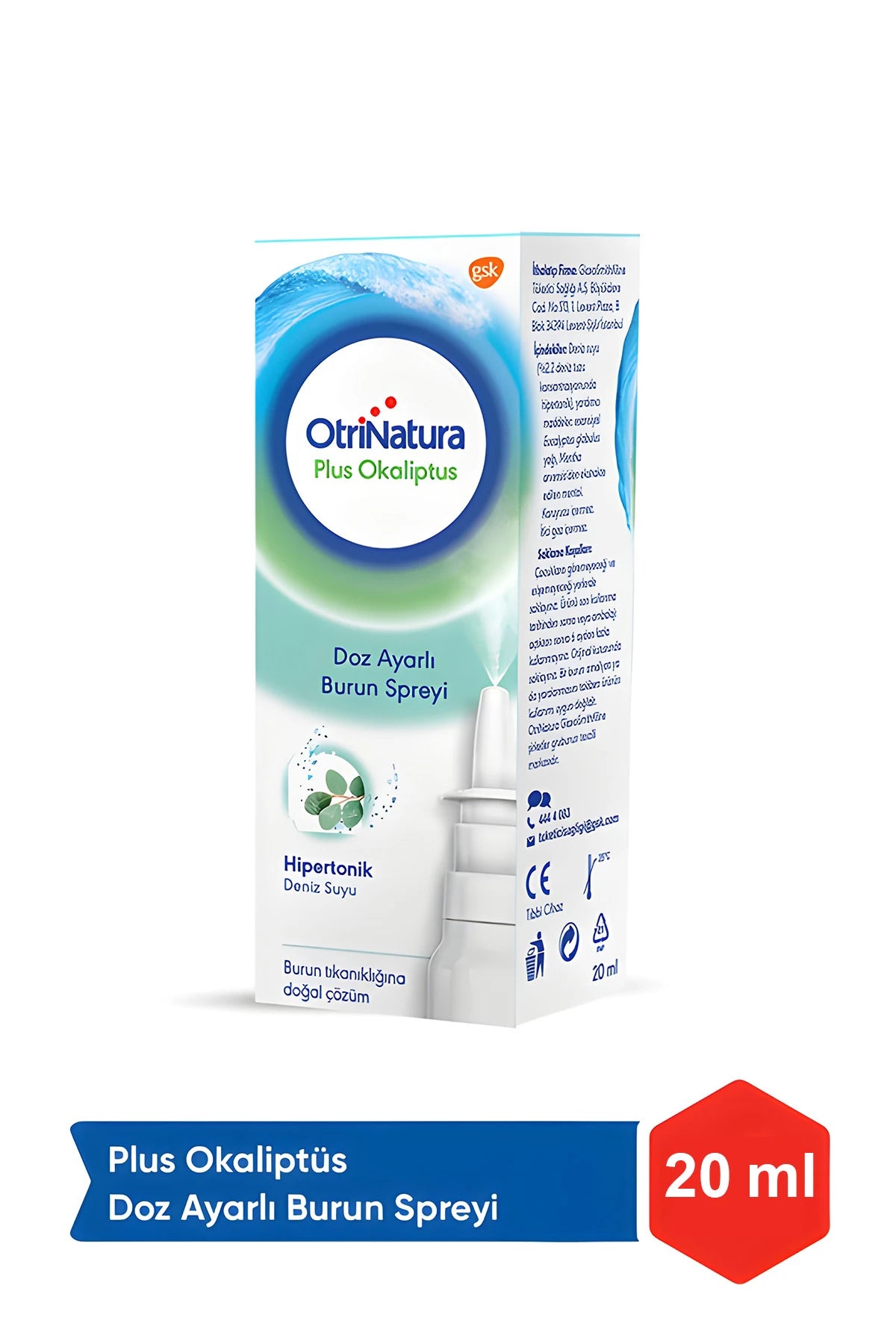 OtriNatura Plus Okaliptus Burun Spreyi 20 ml