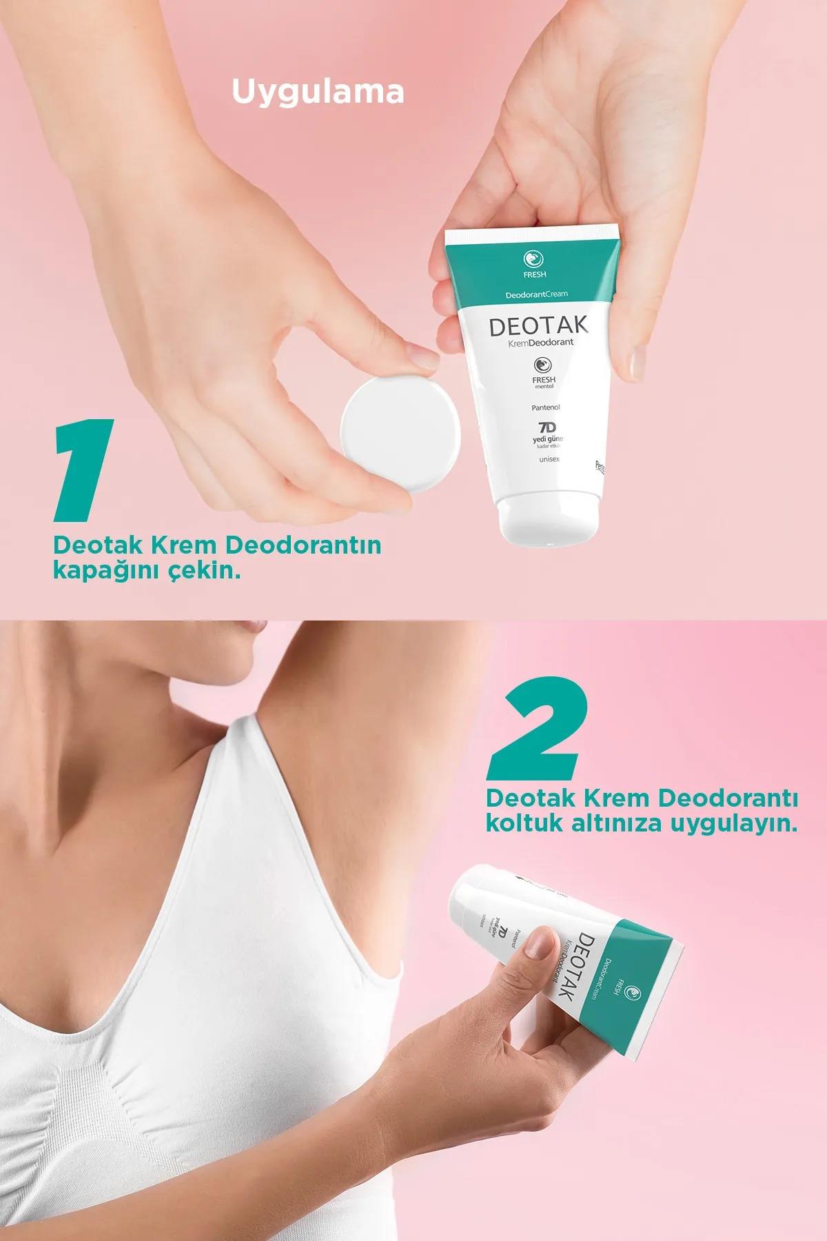 Deotak Krem Deodorant Fresh 35 ml