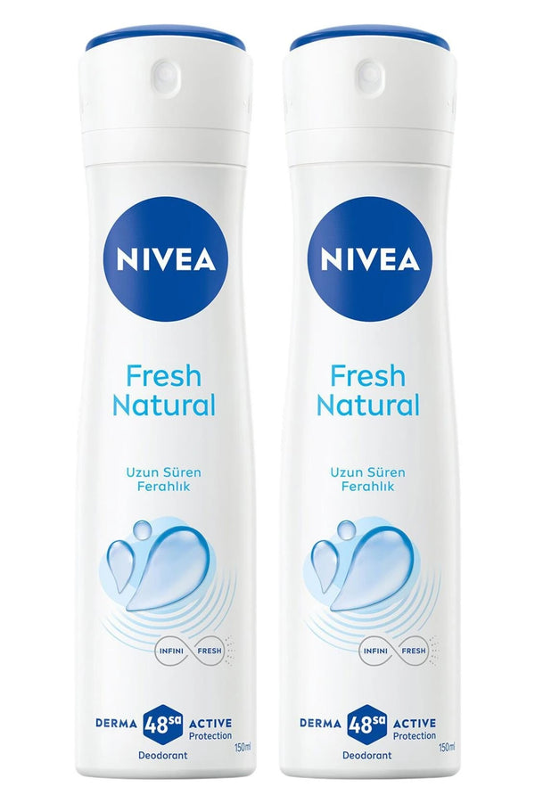 Nivea Fresh Natural Deodorant 150 ml 2 Adet