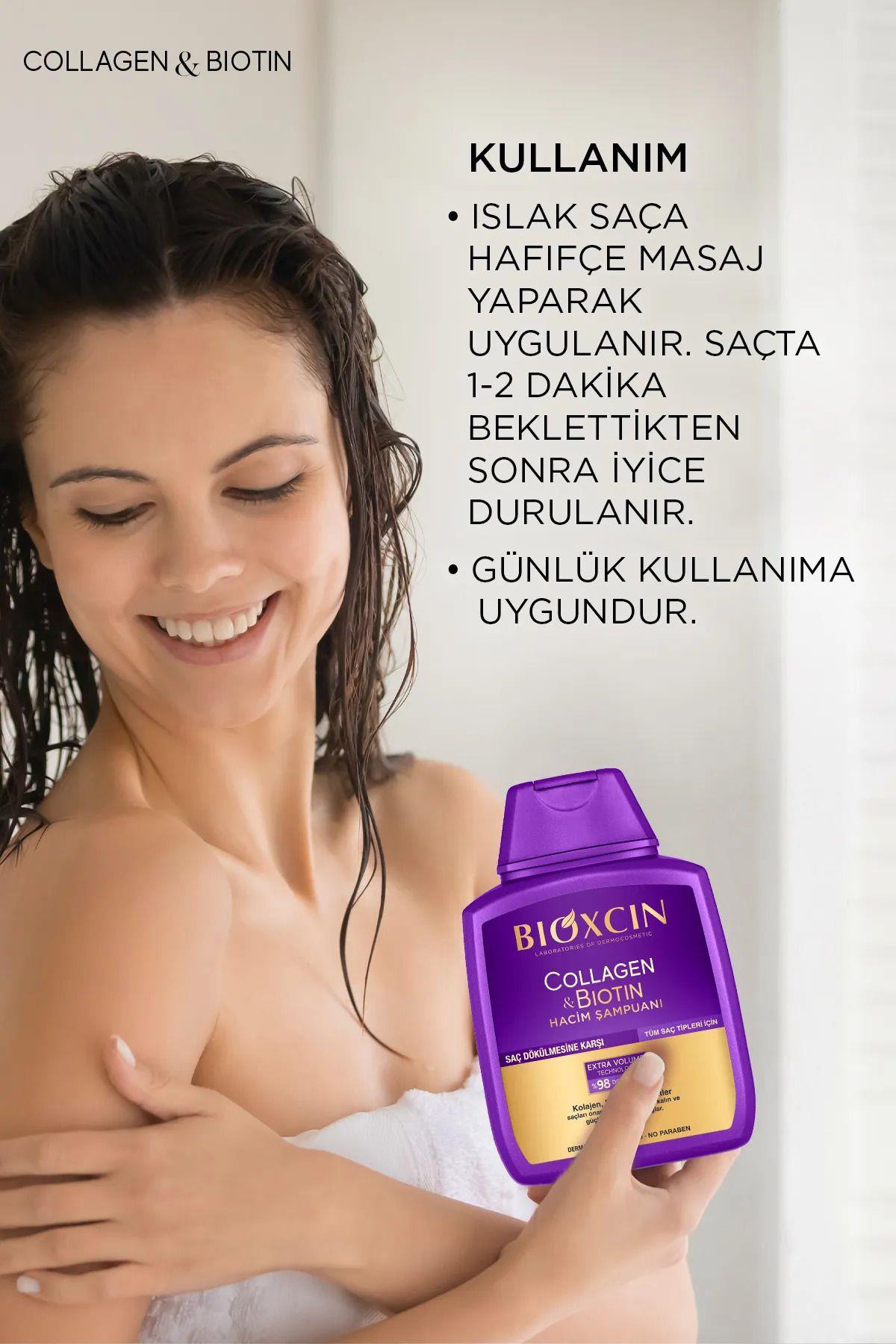 Bioxcin Collagen Biotin Hacim Veren Şampuan 300 ml - İkincisi %50 İndirimli