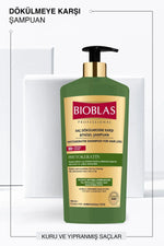 Bioblas Phyto Keratin Şampuan Dökülen, Kuru Ve Yıpranmış Saçlar İçin 1000 ml