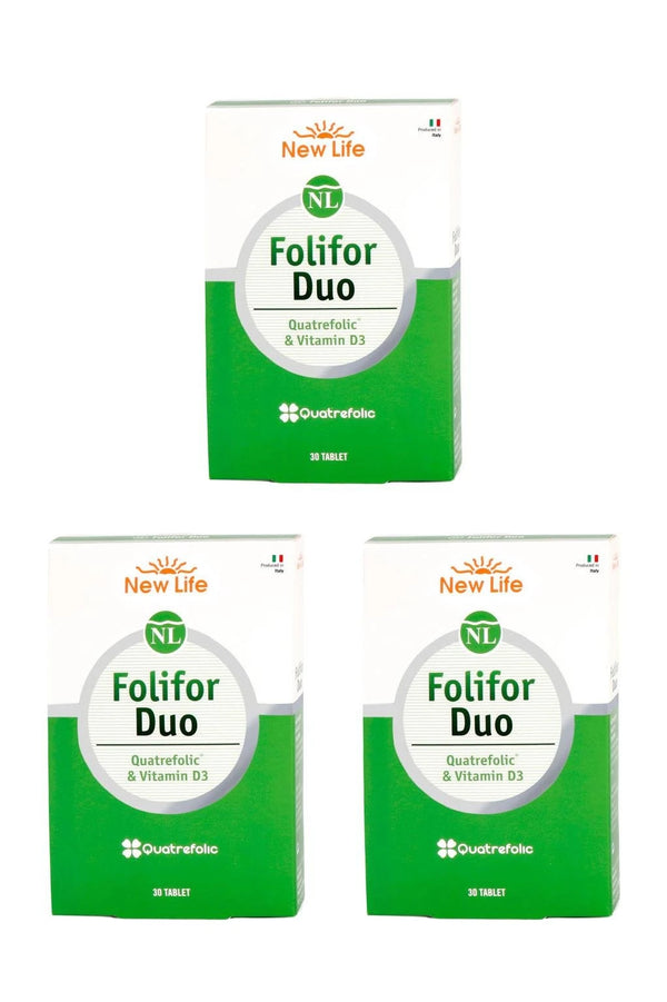 New Life Folifor Duo 30 Tablet 3 Adet