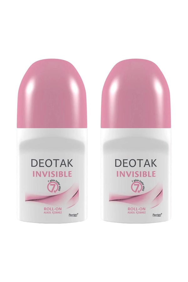 Deotak Invisible Roll-On Women Kadınlar İçin 35 ml 2'li