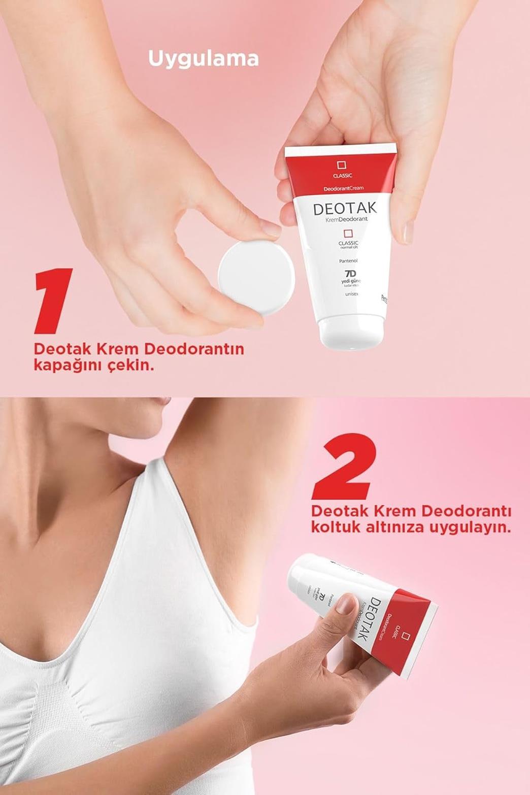 Deotak Krem Deodorant Classic 35 ml