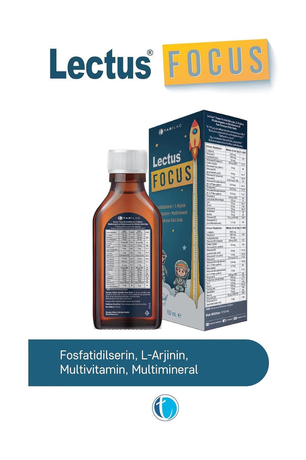 Lectus Focus 150 ml Şurup